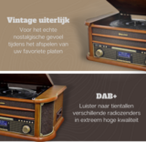 Roadstar HIF-1993D+BT DAB+ platenspeler